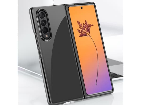 Hurtel Plating Case Samsung Galaxy Z Fold 4 tapauksessa metallinen kehys lajitella