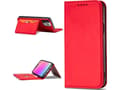 Miniatyrbilde 2 av 5: Hurtel Magnet Card Case iPhone 14 Pro Max deksel med klaff lommebokstativ rød