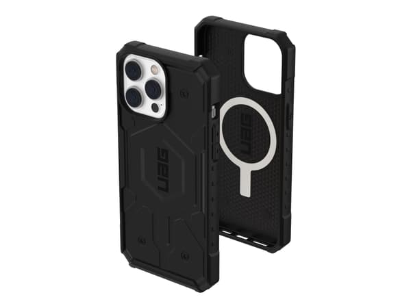 UAG Rugged Case for iPhone 14 Pro Max [6.7-in] - Pathfinder for MagSafe Black - Baksidedeksel for mobiltelefon - robust - MagSafe-samsvar - termoplas