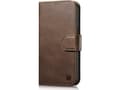 Miniatyrbilde 1 av 5: iCarer iCarer Oil Wax Wallet Case 2-i1-veske iPhone 14 Pro Max Leather Flip Cover Anti-RFID Brun (WMI14220724-BN)