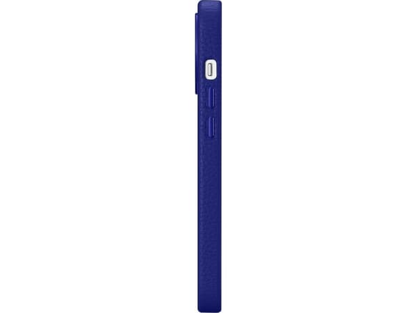 iCarer iCarer Litchi Premium Leather Case magnetisk lærveske for iPhone 14 Pro Max med MagSafe mørkeblå (WMI14220712-DB)