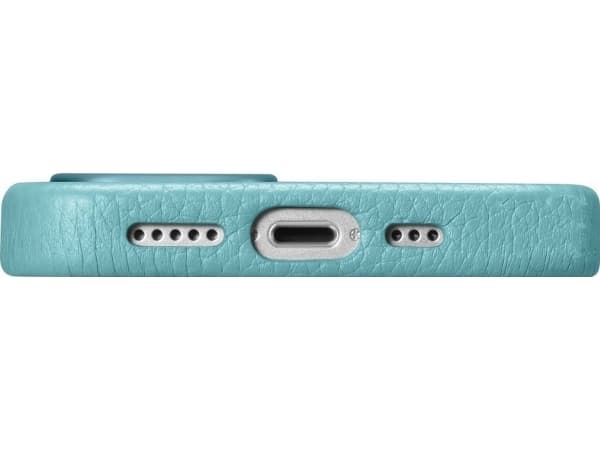 iCarer iCarer Litchi Premium Läderfodral iPhone 14 Pro Max magnetfodral med MagSafe grön (WMI14220712-GN)
