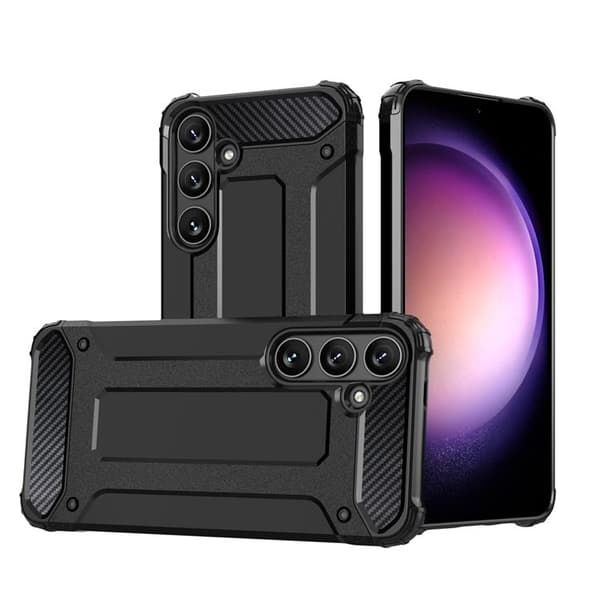 Xiaomi Poco C65/Redmi 13C Mobilskal Hybrid Armored - Svart