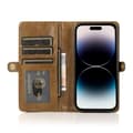 Miniatyrbild 9 av 11: Elegant plånboksfodral i läder för iPhone 15 Pro Max