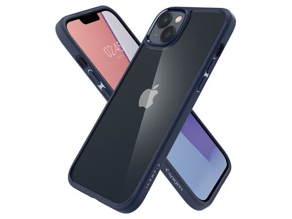 Spigen ACS04687, skal, Apple, Apple iPhone 14 Plus, 17 cm (6,7"), Marinblå