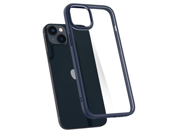 Spigen ACS04687, skal, Apple, Apple iPhone 14 Plus, 17 cm (6,7"), Marinblå