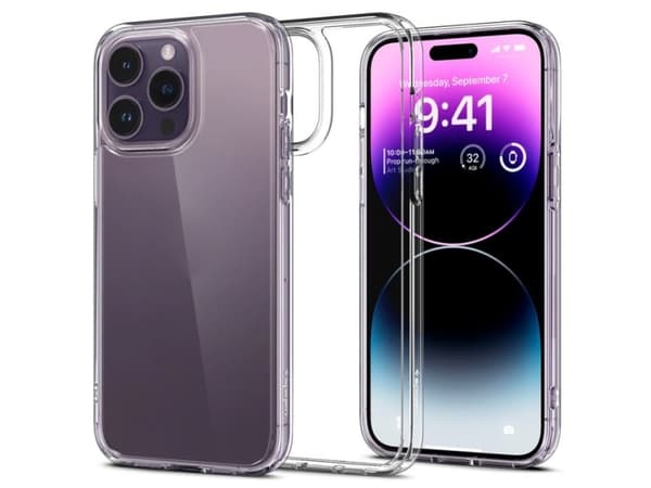 Spigen ACS04669, Omslag, Apple, iPhone 14 Pro, 15,5 cm (6.1"), Transparent
