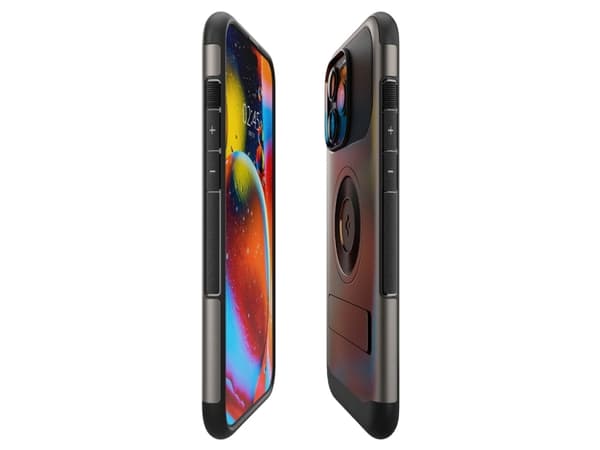 Spigen ACS06451, Omslag, Apple, iPhone 15 Pro Max, 17 cm (6.69"), Grå
