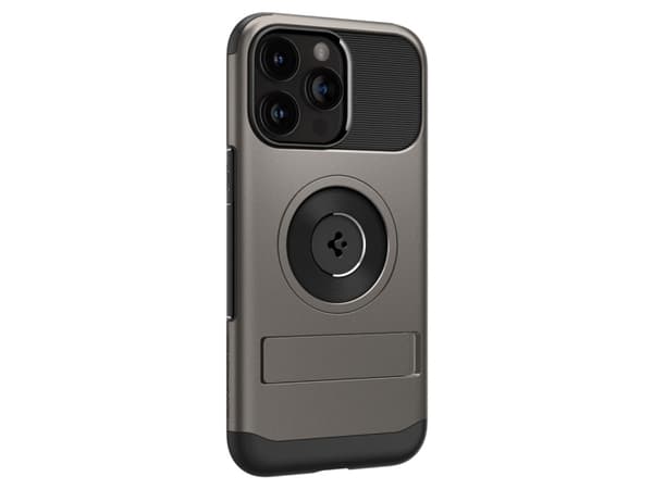 Spigen ACS06451, Omslag, Apple, iPhone 15 Pro Max, 17 cm (6.69"), Grå