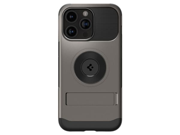 Spigen ACS06451, Omslag, Apple, iPhone 15 Pro Max, 17 cm (6.69"), Grå
