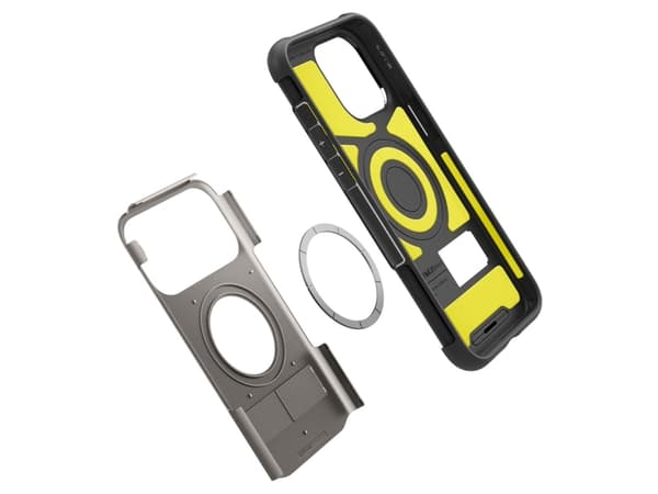 Spigen ACS06451, Omslag, Apple, iPhone 15 Pro Max, 17 cm (6.69"), Grå