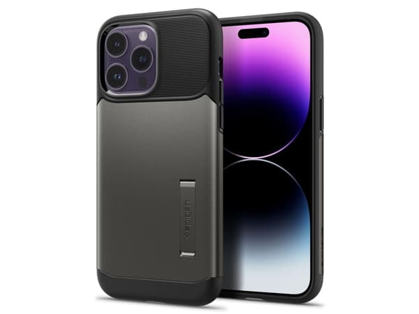 Spigen Slim Armor, Omslag, Apple, iPhone 14 Pro, 15,5 cm (6.1"), brons