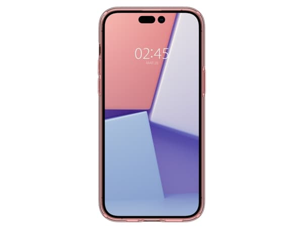 Spigen ACS04638, Omslag, Apple, iPhone 14 Pro Max, 17 cm (6.7"), Rosa, Transparent