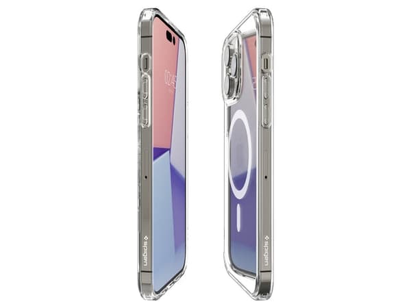 Spigen Crystal Hybrid, Suojus, Apple, iPhone 14 Pro, 15,5 cm (6.1"), Läpinäkyvä