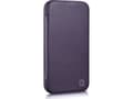 Miniatyrbilde 5 av 5: iCarer iCarer CE Premium Leather Folio Case iPhone 14 Plus Leather Flip Case Magnetic MagSafe Dark Purple (WMI14220715-DP)