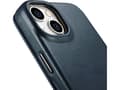 Pikkukuva 4 / 5: iCarer iCarer CE Öljyvaha Premium Leather Folio Case iPhone 14 Plus nahkakotelo magneettiläpällä MagSafe sininen (AKI14220707-BU)