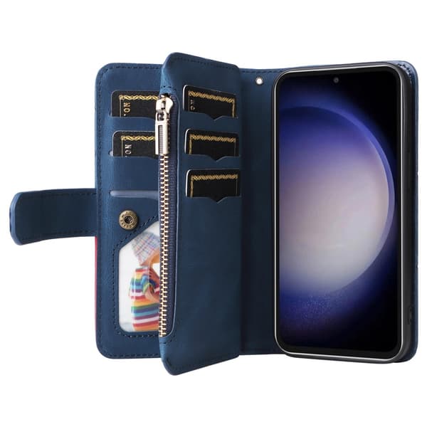 KS Plånboksfodral till Samsung Galaxy S23 FE - Blå