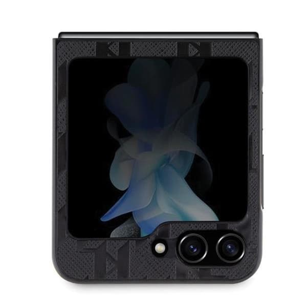 Karl Lagerfeld Galaxy Z Flip 5 Mobilskal Saffiano Monogram Choupette Pin