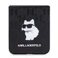 Miniatyrbild 5 av 8: Karl Lagerfeld Galaxy Z Flip 5 Mobilskal Saffiano Monogram Choupette Pin