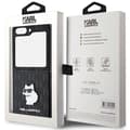Miniatyrbild 8 av 8: Karl Lagerfeld Galaxy Z Flip 5 Mobilskal Saffiano Monogram Choupette Pin