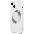 Miniatyrbild 2 av 8: Guess iPhone 15 Mobilskal Magsafe IML Flowers Wreatch