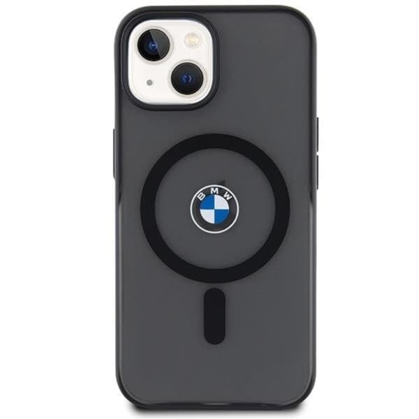 BMW iPhone 15 Plus/14 Plus Mobilskal Magafe IML Signature - Svart