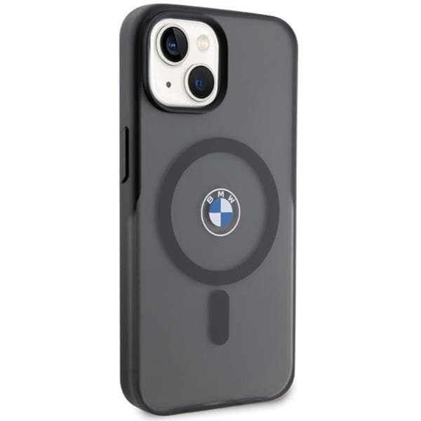 BMW iPhone 15 Plus/14 Plus Mobilskal Magafe IML Signature - Svart