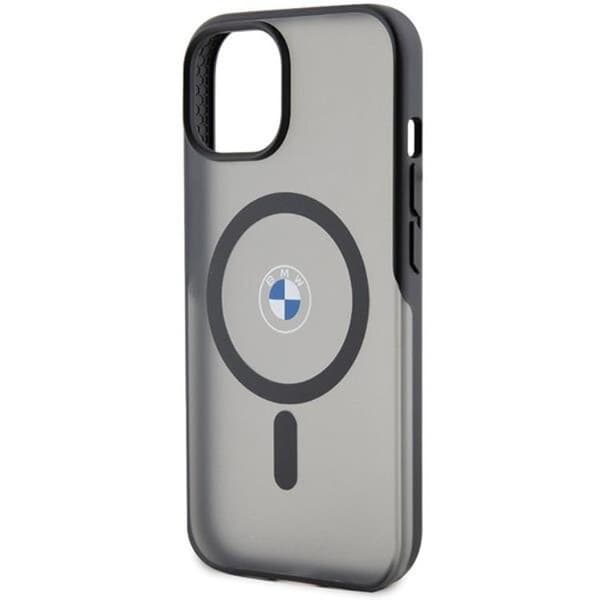BMW iPhone 15 Plus/14 Plus Mobilskal Magafe IML Signature - Svart