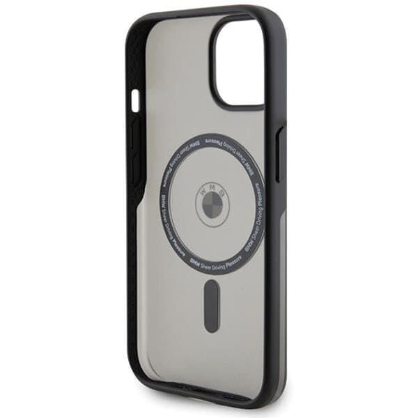 BMW iPhone 15 Plus/14 Plus Mobilskal Magafe IML Signature - Svart