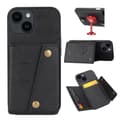 Miniatyrbild 4 av 11: iPhone 15 Plus - Lyxigt PC-läder Retro Flip Fashion Plånboksfodral