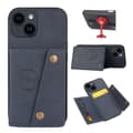 Miniatyrbild 6 av 11: iPhone 15 Plus - Lyxigt PC-läder Retro Flip Fashion Plånboksfodral