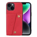 Miniatyrbild 7 av 11: iPhone 15 Plus - Lyxigt PC-läder Retro Flip Fashion Plånboksfodral