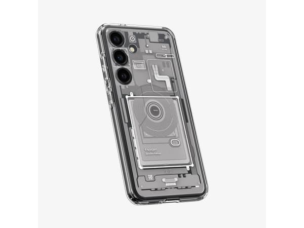 Spigen Ultra Hybrid Zero One, kansi, Samsung, Galaxy S24 Ultra, 15,8 cm (6,2"), harmaa
