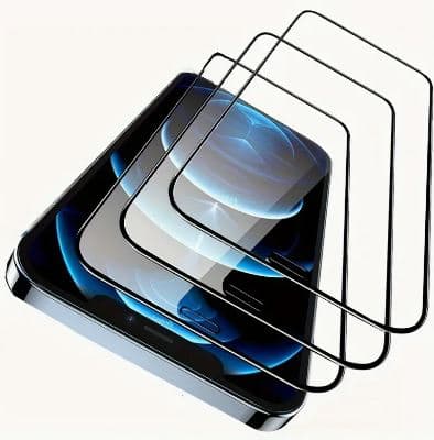 3-pakning skærmbeskyttere til iPhone 12 Mini i 20D hærdet glas