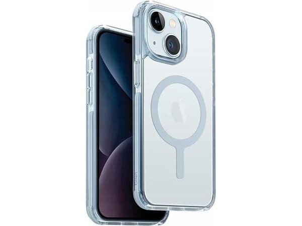 UNIQ Combat Magclick -latauskotelo iPhone 15 Plus / 14 Plus - vaaleansininen