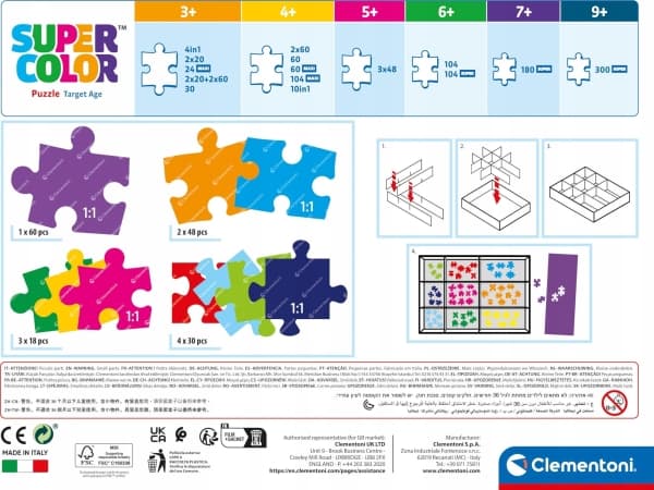 Clementoni CLE puzzle 10w1 Barbie 20282