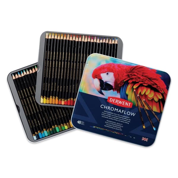 Derwent Kredki Derwent Chromaflow 48 pud metal