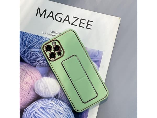 Hurtel New Kickstand Case etui do iPhone 13 Pro z podstawką zielony