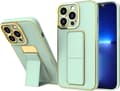 Miniatyrbilde 1 av 5: Hurtel New Kickstand Case etui do iPhone 13 Pro z podstawką zielony