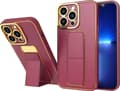 Miniatyrbilde 1 av 5: Hurtel New Kickstand Case-deksel til Samsung Galaxy A12 5G med rødt stativ