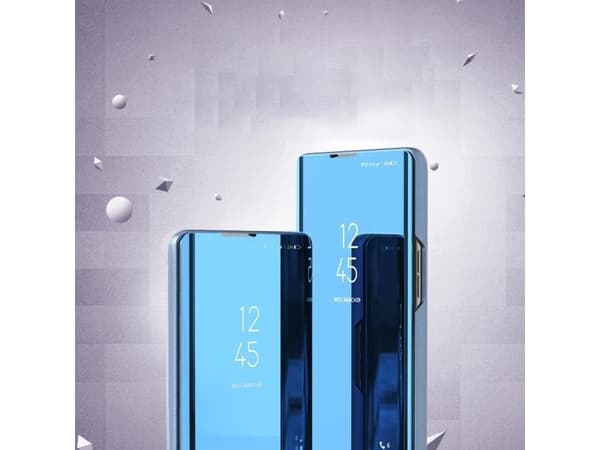 Hurtel Clear View Case flip tapauksessa Huawei nova 8i musta
