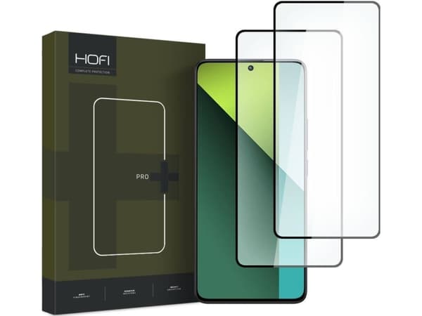 Hofi HARDENED GLASS HOFI GLASS PRO+ 2-PACK XIAOMI REDMI NOTE 13 5G / 13 PRO 4G / 5G BLACK