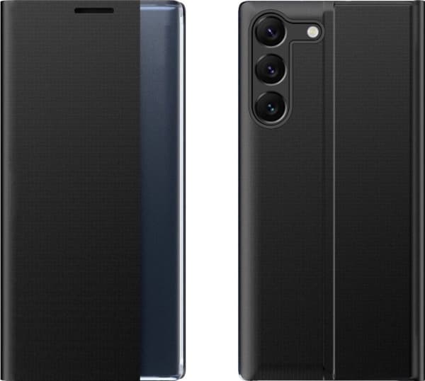 Hurtel Etui New Sleep View Case do Xiaomi POCO C65 / Redmi 13C z klapką - svart