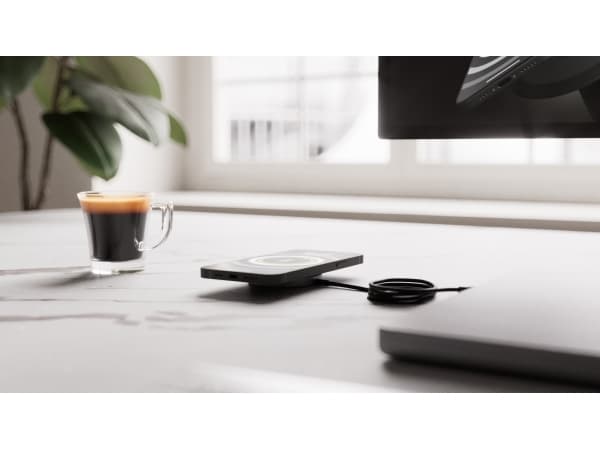 ZENS Pro 1, inomhus, USB, Trådlös laddning, 1 m, Svart