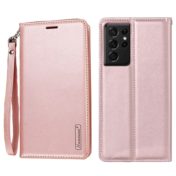 Samsung Galaxy S24 Ultra - Stilrent Plånboksfodral med 3 kortfack