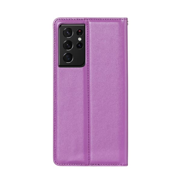 Samsung Galaxy S24 Ultra - Stilrent Plånboksfodral med 3 kortfack