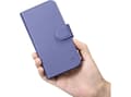 Miniatyrbilde 5 av 5: iCarer iCarer Lommebokveske 2-i-1 iPhone 14 Pro Max-deksel Skinnflipdeksel Anti-RFID lys lilla (WMI14220728-LP)