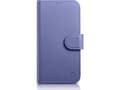 Miniatyrbilde 1 av 5: iCarer iCarer Lommebokveske 2-i-1 iPhone 14 Pro Max-deksel Skinnflipdeksel Anti-RFID lys lilla (WMI14220728-LP)
