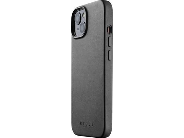 Troubadour Goods Limited Mujjo Full Odinis dėklas - iPhone 13/14/15 Lærveske Kompatibel med MagSafe (juodas)
