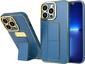 Miniatyrbilde 1 av 5: Hurtel New Kickstand Case-deksel til iPhone 13 Pro Max med stativ blå